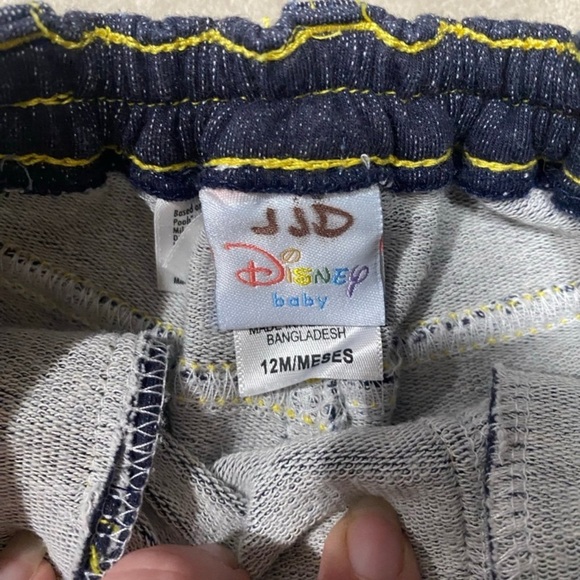 Vintage Disney Winnie the Pooh jeans sz 12/18m - Picture 2 of 3